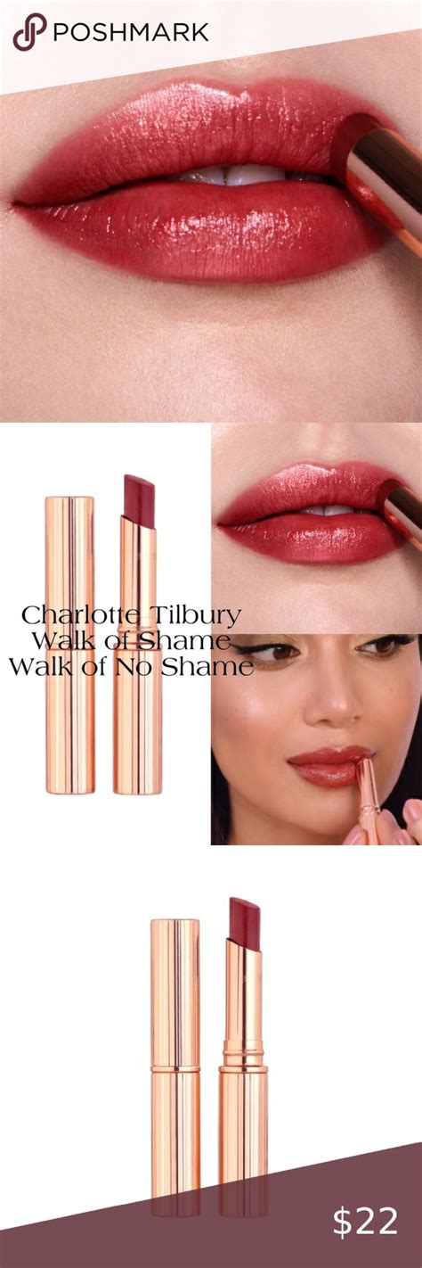 NEW Charlotte Tilbury Superstar Lips Lipstick Walk of Shame Walk of No ...