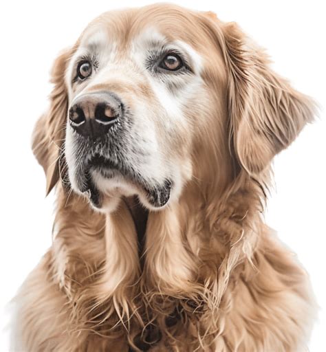 Golden Retriever with . 24589177 PNG