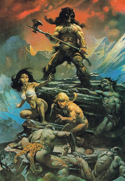 Cap'n's Comics: Fire And Ice by Frank Frazetta