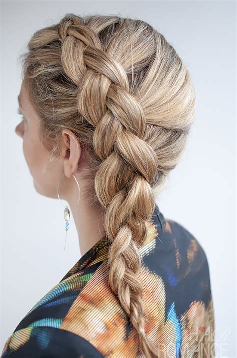 Dutch side braid hairstyle tutorial - Hair Romance