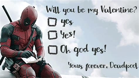 Share These Deadpool V-Day Cards With Whomever You're Boning