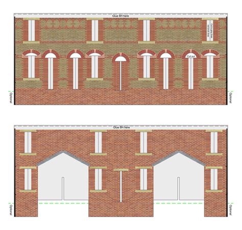 N Scale Printable Buildings Free