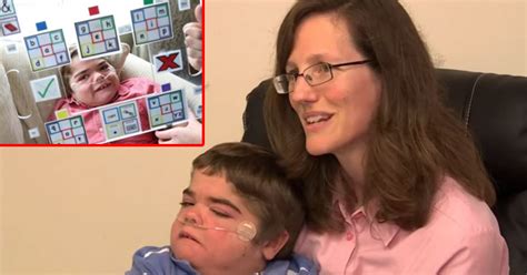 Boy With Cerebral Palsy Amazes Everyone With How He Communicates Using ...