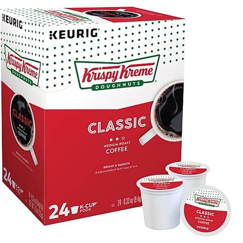 Krispy Kreme Classic Coffee Keurig® K-Cup® Pods, Medium Roast, 24/Box (06110) | Staples