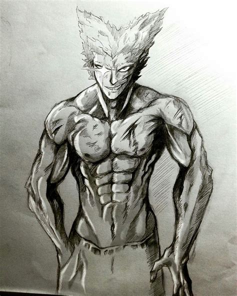 GAROU fan art by me : r/OnePunchMan