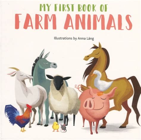 My First Book of Animals: Farm Animals (Board book) - Walmart.com - Walmart.com