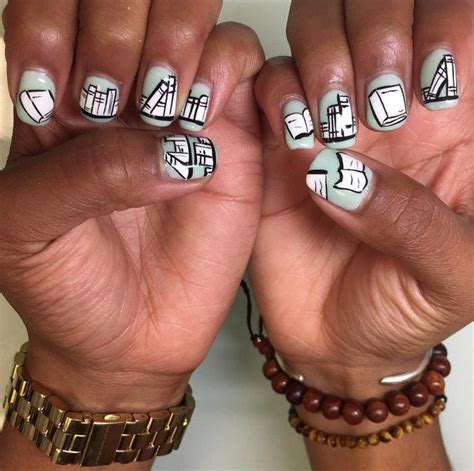 31 School-Themed Nail Art Ideas That Will Make You Miss the Classroom | Cute nail art designs ...