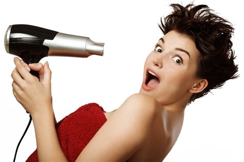 girl with hair dryer | SoZo HAIR