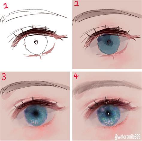 Eye Drawing Tutorials, Digital Painting Tutorials, Digital Art Tutorial ...