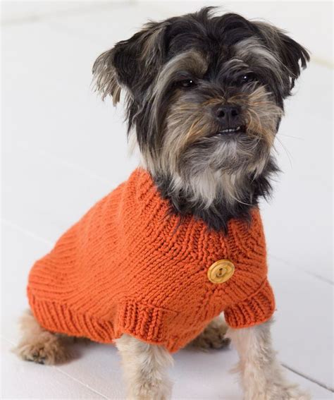 Dog Sweater free Knit pattern Diy Dog Sweater, Knitted Dog Sweater ...