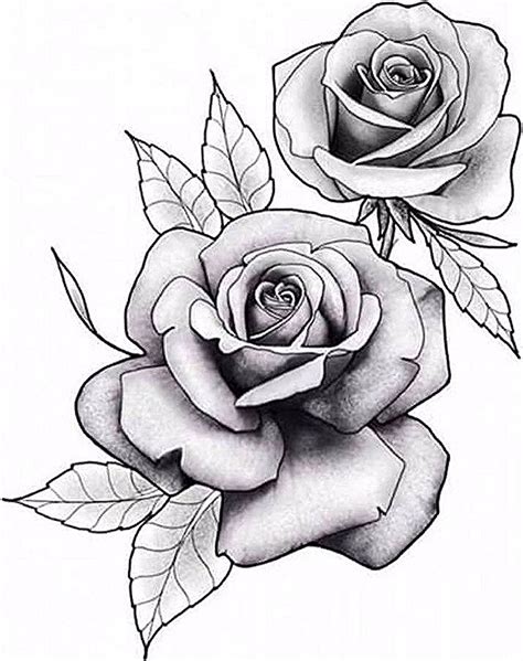 Flores #BG , #Flores #rosetattoo #Tattoo | Rose drawing tattoo, Rose tattoos, Realistic rose tattoo