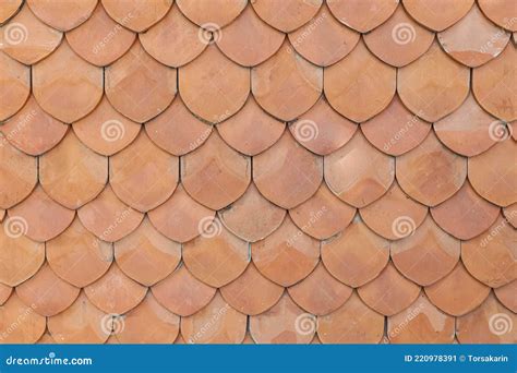 Terracotta Roof Tiles Texture and Background Seamless Stock Image ...