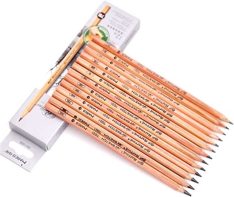 Amazon.com: Sketch pencil set 9B, 8B, 7B, 6B, 5B, 4B, 3B, 2B, B, 3H, 2H ...