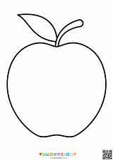 Free Printable Apple Template And Coloring Pages For Kids sketch template