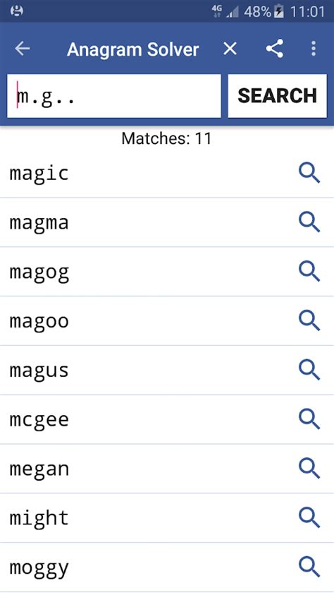 Anagram Solver - Android Apps on Google Play