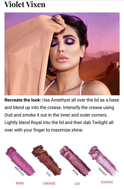 Huda desert dusk pallet look | Eye makeup tutorial, Skin makeup, Makeup skin care
