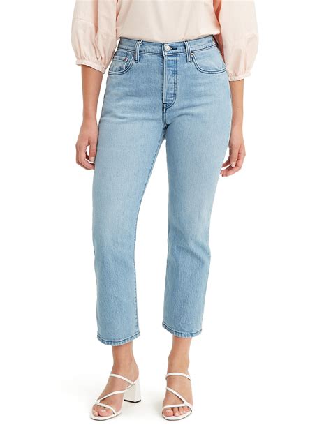 Levi's Original Red Tab Women's 501 Original Cropped Jeans - Walmart.com