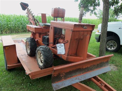 1965 Ditch Witch trencher | Trenchers, Construction equipment, Go kart