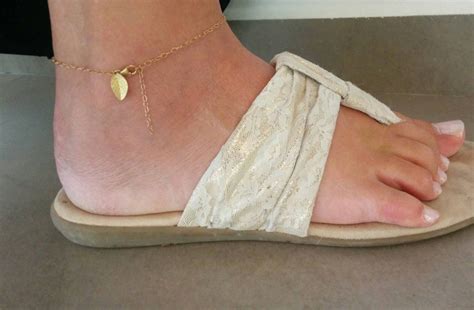 Gold Ankle Bracelet Tiny Leaf Anklet Ankle Jewelry Gold | Etsy