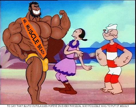 Bluto Boastful Bodybuilder | Men's muscle, Mens club, Cartoon