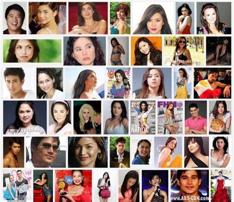 Philippine Celebrities - Pinoy and Pinay Filipino Personalities