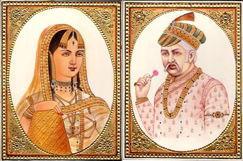 "Mughal Emperor Akbar & Empress Jodha of India." Akbar the Great ...