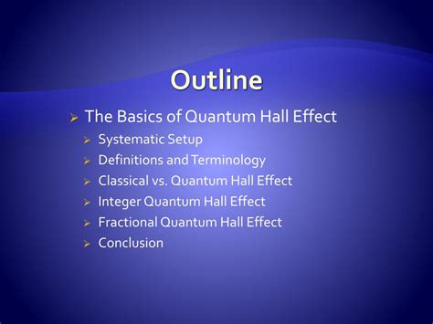 PPT - Quantum Hall Effect PowerPoint Presentation, free download - ID:432002