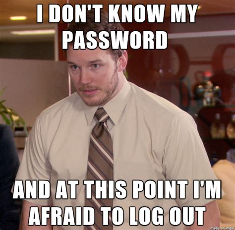 password savers are really convenient but - Meme Guy