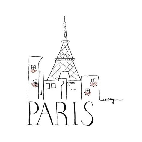 City Sketch Paris Black and White Illustration | Etsy | City sketch, City drawing, Sketch book