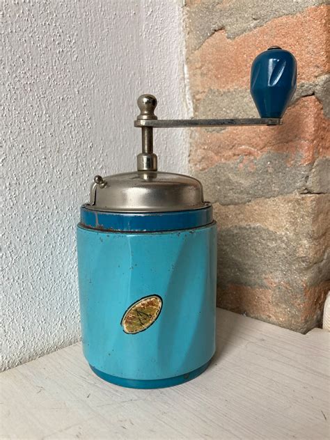 Vintage Coffee Grinder Italian Coffee Mill Tre Spade 50s - Etsy