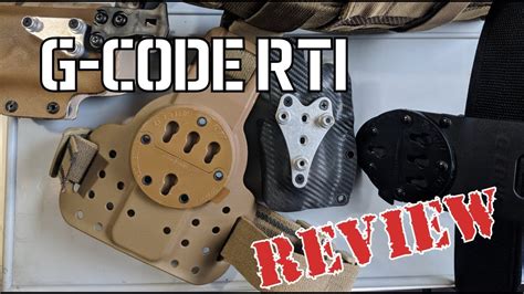 GCODE RTI holster setup review - YouTube