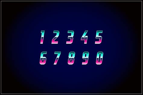 40+ Best Number Fonts for Displaying Numbers | Design Shack