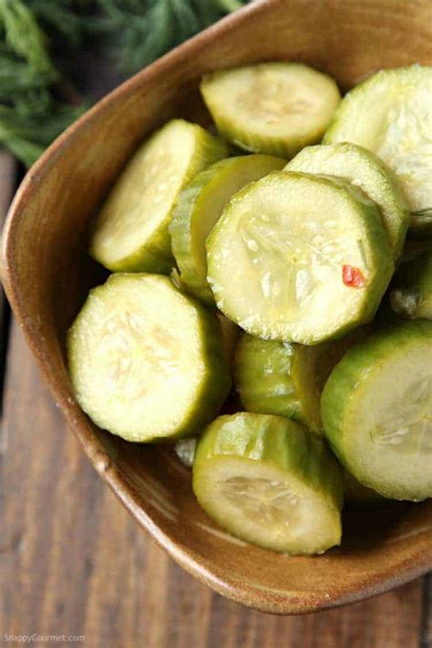 Spicy Pickle Recipe (Overnight Refrigerator Pickles) - Snappy Gourmet