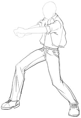 Anime Action Scenes : How to Draw Manga Action Poses Step by Step ...