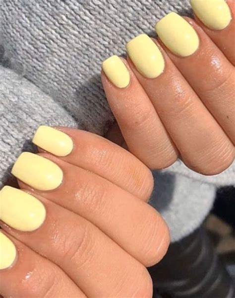 Acrylic Nails Yellow, Acrylic Nail Tips, Simple Acrylic Nails, Yellow ...