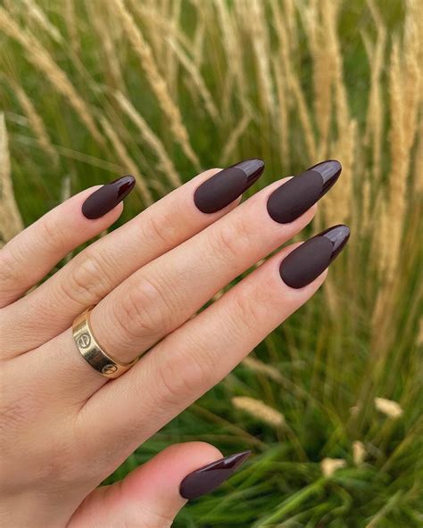 44 Latest Matte Brown Nail Ideas To Try In 2024!