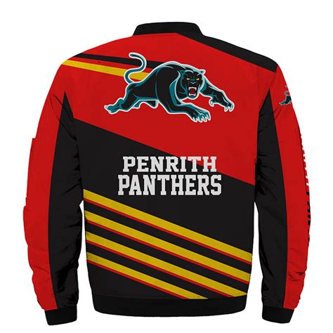 20% SALE OFF Penrith Panthers Jacket 3D Thicken Full-zip Jackets – 4 Fan Shop