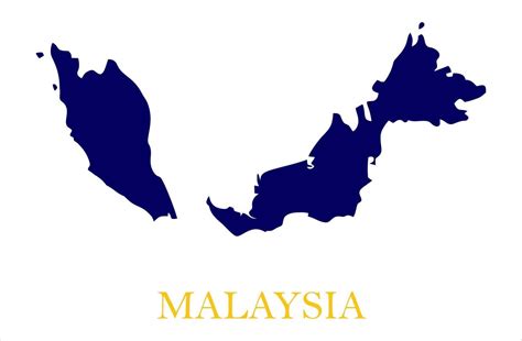 Map of Malaysia Vector 4863371 Vector Art at Vecteezy