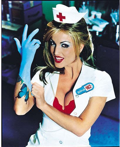 See the Sexy Nurse From the Blink-182 Album Cover Now