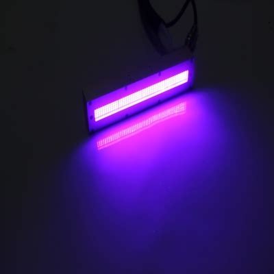 Label Printer UV LED Curing Lamp 600W 395nm 220x20mm Water Cooling