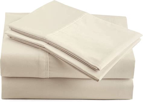 Amazon.com: 1000 Thread Count Egyptian Cotton Sheets Queen Size, 4 Pc Luxury Sheets Set, Long ...