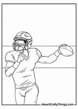 NFL Coloring Pages Updated 2021 sketch template