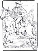 Free Printable Cowboy Coloring Pages For Kids sketch template