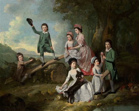 "The Lavie Children" Johann Zoffany - Artwork on USEUM