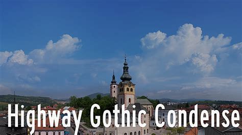 Highway Gothic Font Family : Download Free for Desktop & Webfont