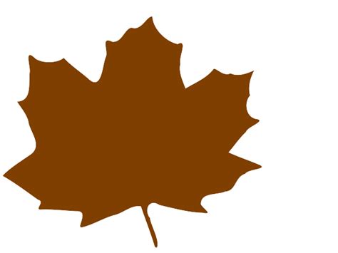 Brown Fall Leaf