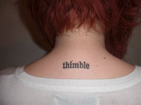 With this string...: Twinkle, Thimble, Tattoo...