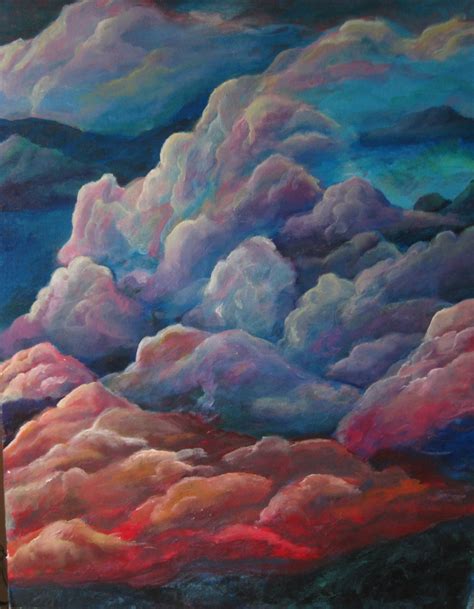 Clouds | Painting, Artwork, Art