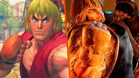 Street Fighter 6 Super Arts VS Previous Versions: Ken, Guile, Blanka, Dhalsim, E.Honda, & Juri ...