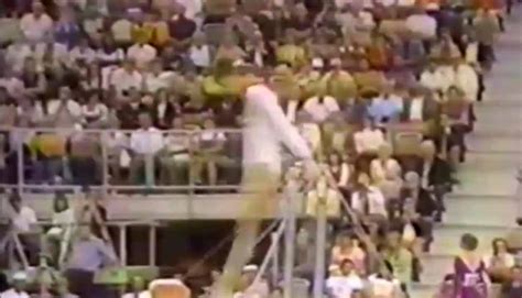 Olga Korbut - 1972 Olympics - Uneven Bars